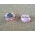 Botón magnético de plástico, imán recubierto de plástico, botón magnético redondo, accesorios de pizarra, 20mm XD-PJ201-2